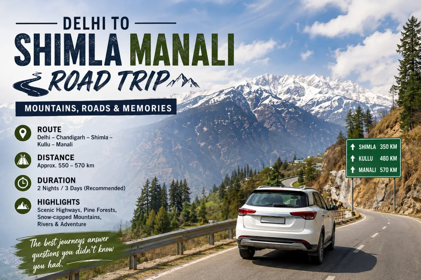 Delhi to Shimla Manali Road Trip with Seniors: Ultimate Safety Guide